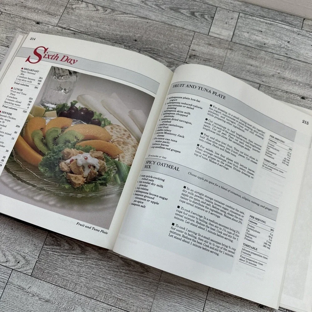 Quick And Easy Diet Recipes Better Homes And Gardens Vtg 1989 Hardcover Cookbook